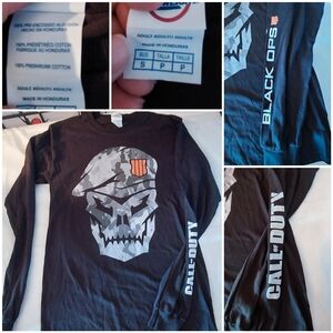 Call of Duty Black Ops Long Sleeve Shirt
